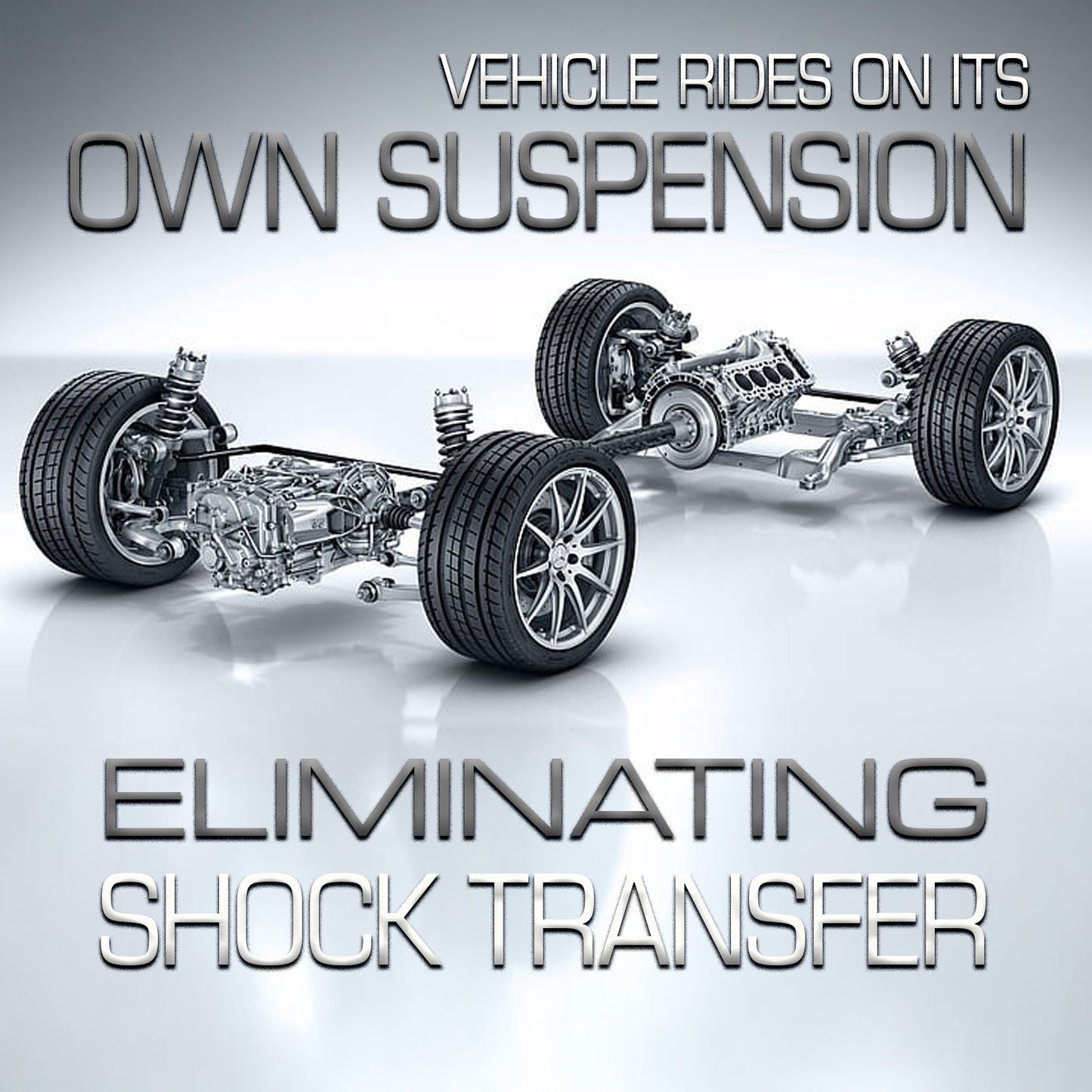 VULCAN Car Tie Down - E Track Idler 3-Cleat - 120 Inch - Silver Series - 3,300 Pound Safe Working Load - 4 Pack