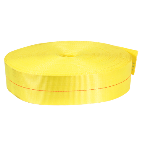 VULCAN Tie Down Webbing - Yellow - 4 Inch x 1 Foot