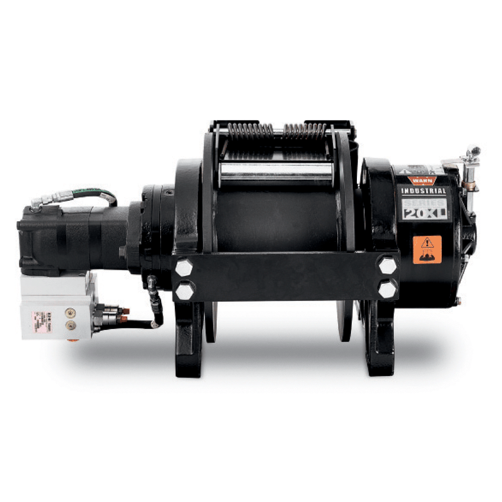 20000 Lbs Hydraulic Winch - Air Clutch - 8 Inch Drum