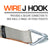 VULCAN Winch Strap with Wire Hook - 2 Inch x 27 Foot - 4 Pack - Silver Series - 3,300 Pound Safe Working Load