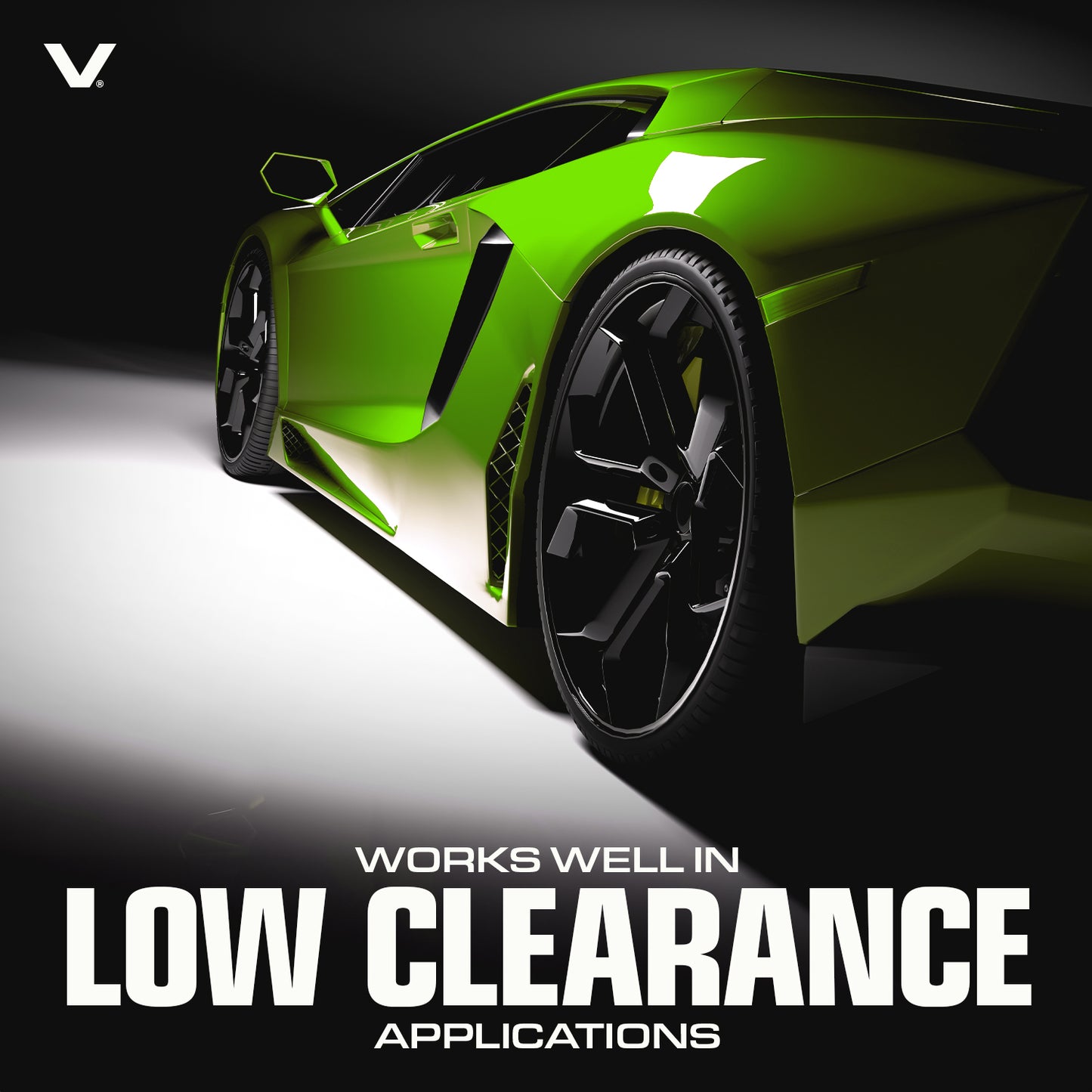 VULCAN Car Tie Down Axle Strap with Wear Pad Eyes - Eye and Eye - 2 Inch x 22 Inch - High-Viz - 4 Pack - 3,300 Pound Safe Working Load