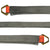 VULCAN Car Tie Down Axle Strap with Wear Pad - 3-Ply Stiff - 2 Inch x 36 Inch - PROSeries - 3,300 Pound Safe Working Load