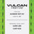 Scratch And Dent VULCAN Car Tie Down Axle Strap with Wear Pad - 2 Inch x 36 Inch, 4 Pack - High-Viz - 3,300 Pound Safe Working Load