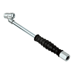 Twin-Angle Air Chuck - Dual Head Open