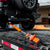 VULCAN Complete Axle Strap Tie Down Kit with Snap Hook Ratchet Straps - Heavy Duty Optic Orange ProSeries Webbing - Includes (4) 22 And (4) 36 Inch Axle Tie Downs, And (4) 8' Snap Hook Straps