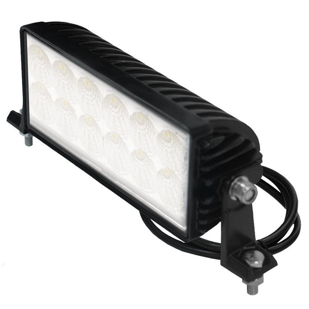 3240 Lumen Work Scene Light Bar - 12 LED - 4.89"H x 10.62"L