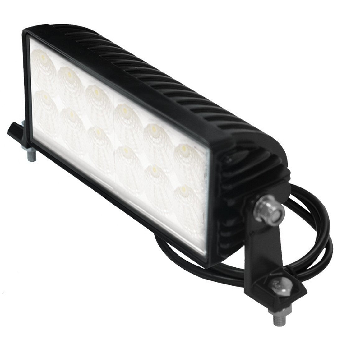3240 Lumen Work Scene Light Bar - 12 LED - 4.89"H x 10.62"L