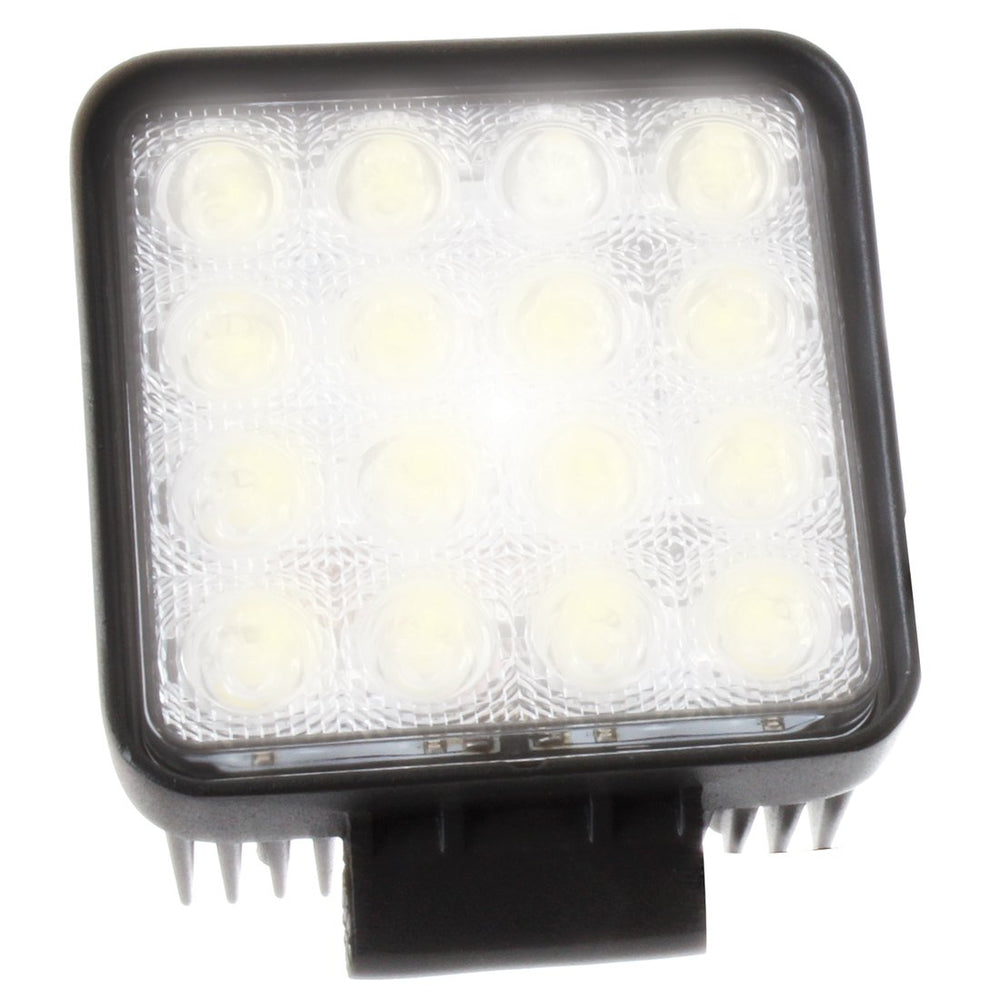 High Intensity LED Work Light - Square - Flood