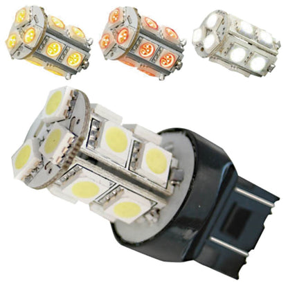 #3157 White LED Replacement 12V Tail Lights - Pair