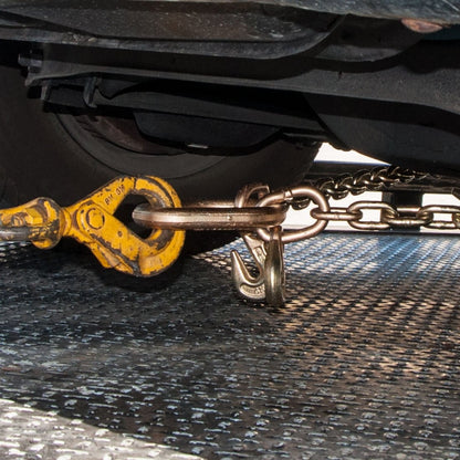 VULCAN Towing Chain Bridle - Forged 4 Inch Mini J Hooks - Grade 70 Chain - 36 Inches - 4,700 Pound Safe Working Load