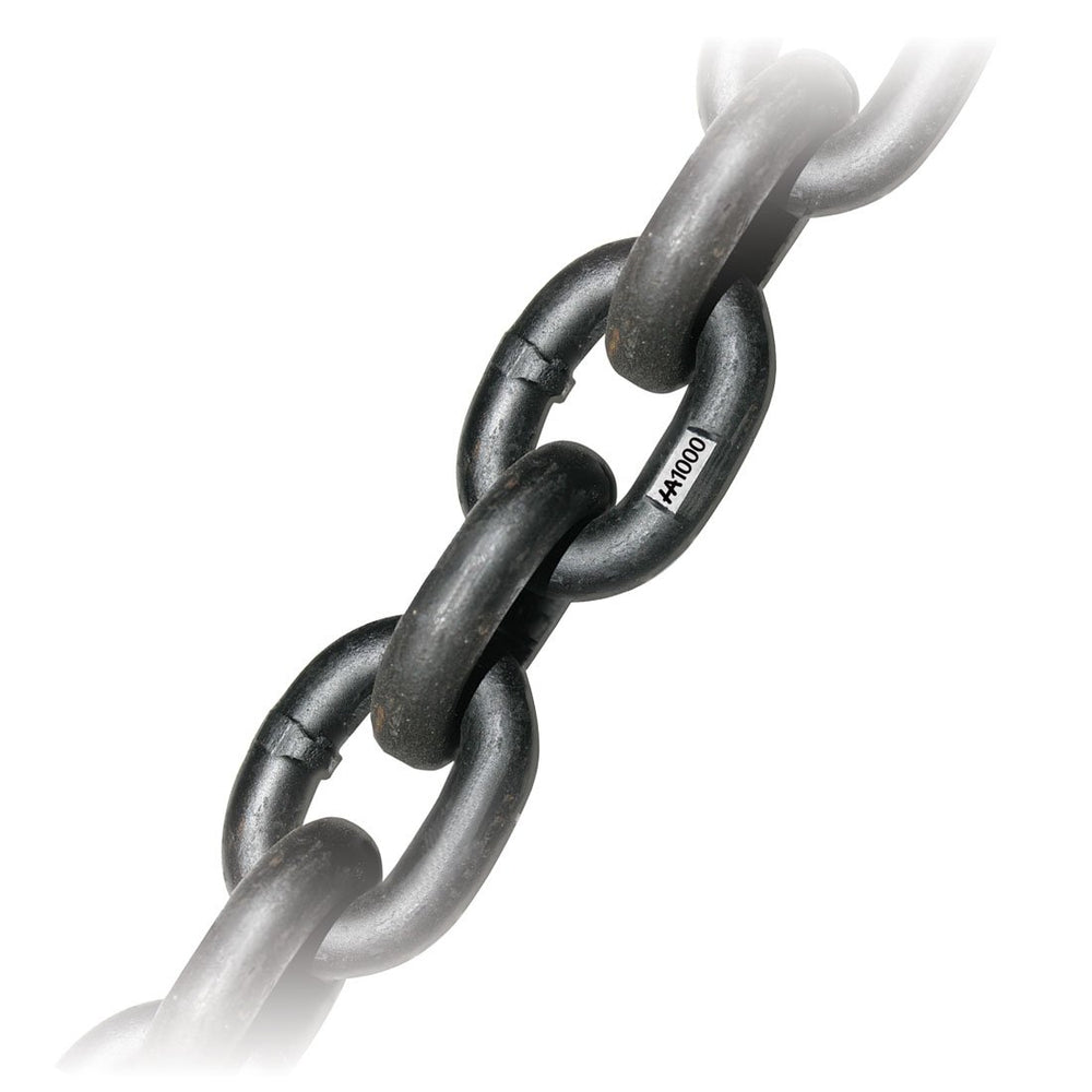 1/2 Inch G100 Alloy Chain - Safe Working Load 15000 Lbs. - 1 Foot