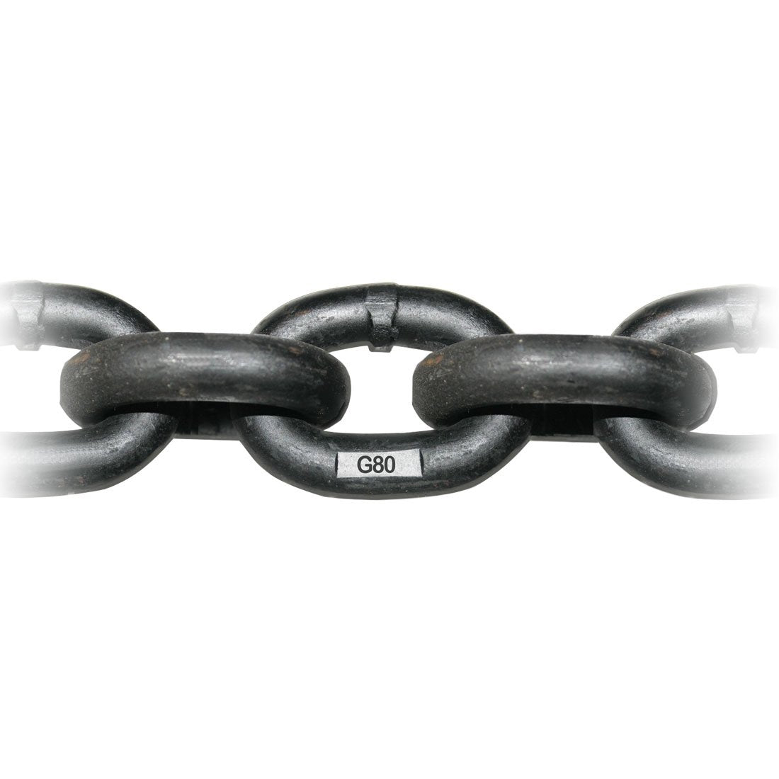 3/8 Inch G80 Alloy Chain - Safe Working Load: 7100 Lbs. - 1 Foot