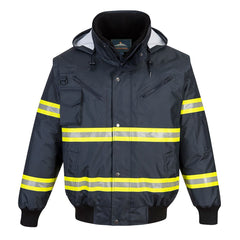 Portwest Iona Xtra 3-In-1 Bomber Jacket - Navy - XXL