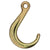 VULCAN Tow Hook - Grade 70 - Eye Style - 8 Inch - 2 Pack - 4,700 Pound Safe Working Load - Compatible with 5/16 Inch Chain