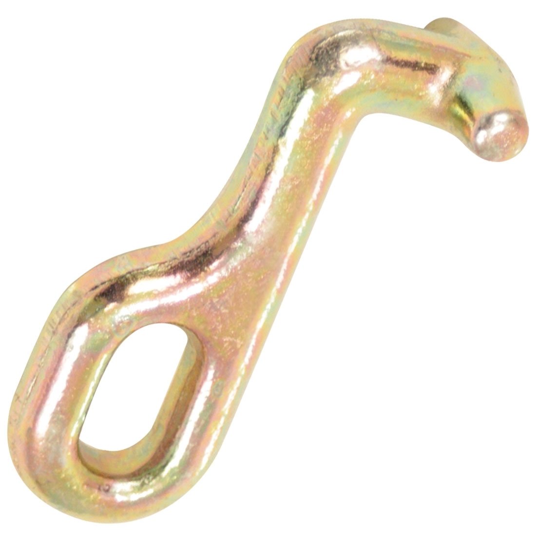 VULCAN Tow Chain with 8 Inch Forged J Hook and GTJ Cluster - Grade 70 Chain - 6 Foot - 4,700 Pound Safe Working Load