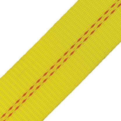 VULCAN Car Tie Down with Universal Fast-Strap Frame Hook - 72 Inch - 2 Pack - Classic Yellow - 3,300 Pound Safe Working Load