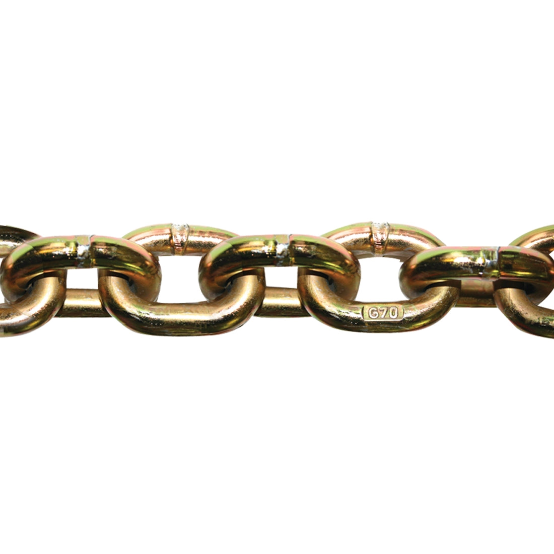 Pound Chain VUCLAN Transport Chain - 1/2 Inch - Grade 70 - 1 Foot - 11,300 Pound S