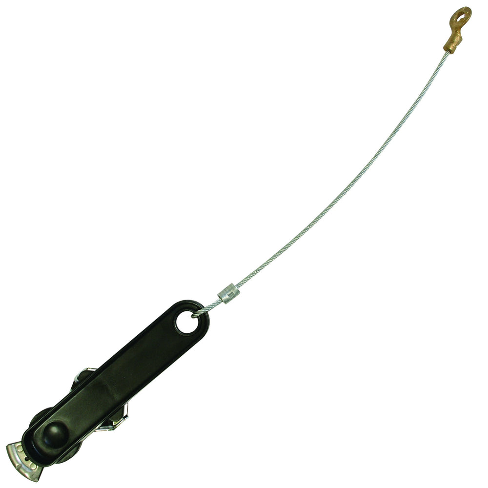 Universal Shut Off Glad Hand - Black
