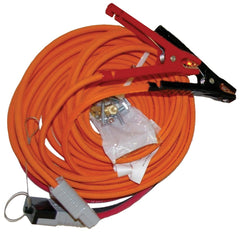 25 Foot Cable - Clamps & Plug Assembly For Jump Start Kit