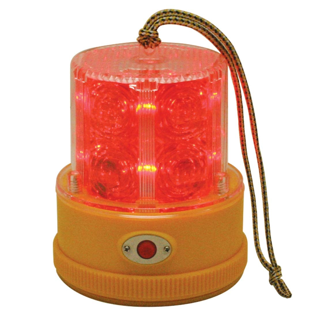 Portable Magnetic LED Safety Beacon - 4.75 Inch - Red