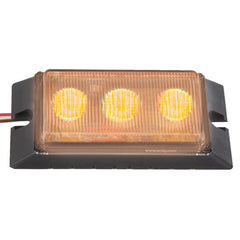 LED Surface Mount Light - Amber - High-Power - Low-Profile