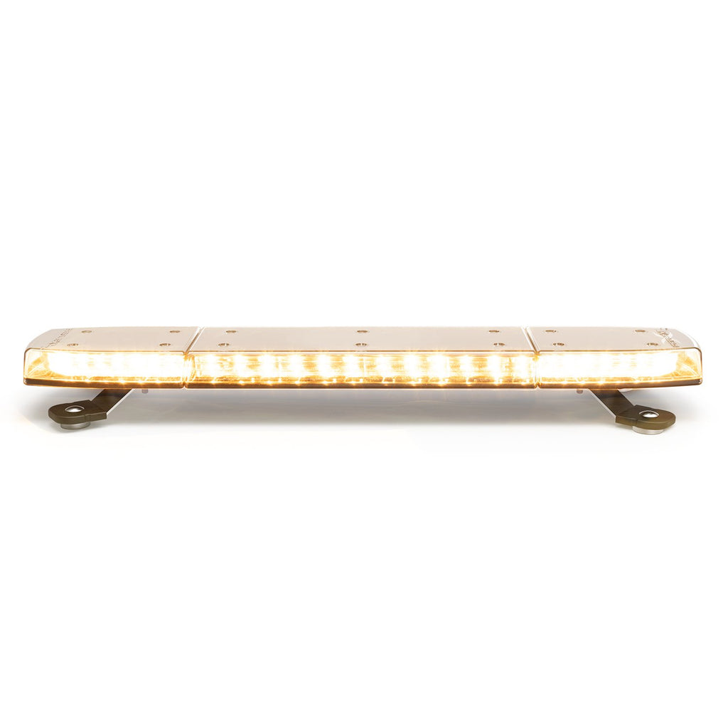 Mini LED Light Bar - Magnetic Mount - 24 Inch - Amber/Clear