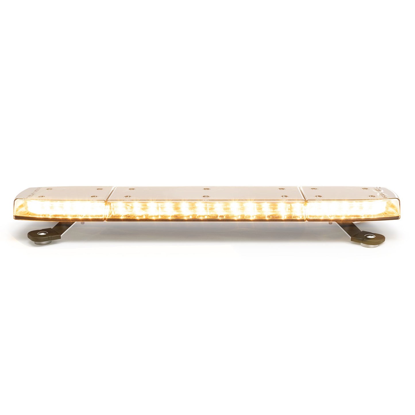 Mini LED Light Bar - Magnetic Mount - 24 Inch - Amber/Clear