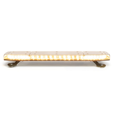 Mini LED Light Bar - Magnetic Mount - 24 Inch - Amber/Clear