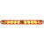 Flashing LED Strip Light with Amber LED - Clear Lens