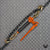 VULCAN Folding Handle Load Binder (Eight Pack) with 2 Grab Hooks - Ratchet Style - 7,100 Pound Safe Working Load (Works with 5/16 Inch or 3/8 Inch Grade 70 and Grade 80 Chain)