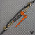 VULCAN Folding Handle Load Binder (Four Pack) with 2 Grab Hooks - Ratchet Style - 12000 Pound Safe Working Load (Works with 3/8 Inch Grade 70, 80 and 100 or 1/2” Grade 43 Chain)
