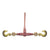 Durabilt Ratchet Style Load Binder with 2 Slip Hooks - 13,000 Lbs. Safe Working Load (For 5/8'' Grade 43 or 1/2'' Grade 80 Chain)