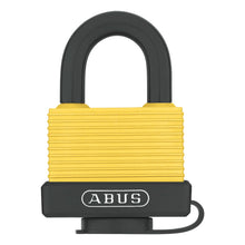 Yellow Series 70 Weatherproof - 7/8 Inch - Brass Body - Steel Shackle Lock
