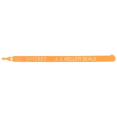 Plastic Trailer Seal - Orange with White Imprint