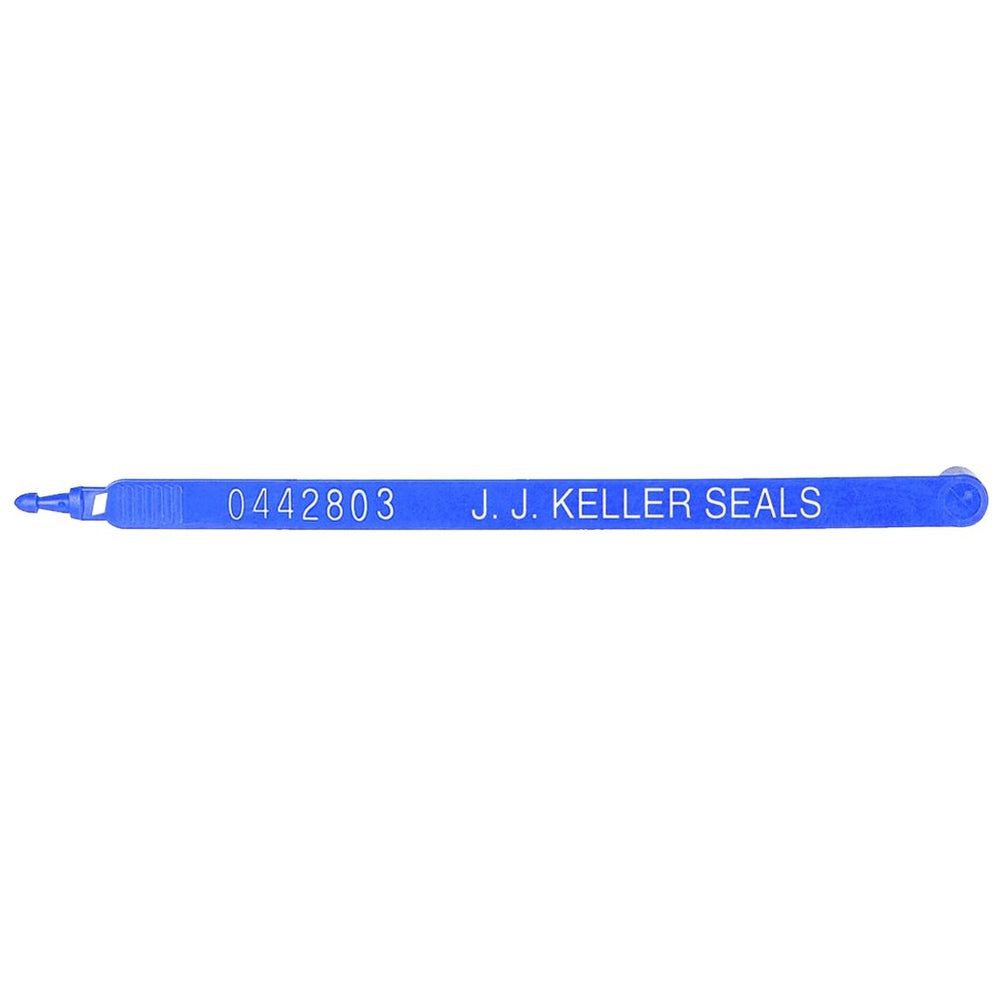 Plastic Trailer Seal - Blue with White Imprint