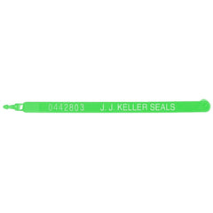 Plastic Trailer Seal - Green with White Imprint