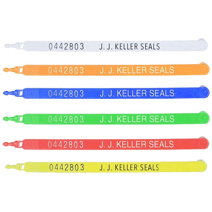 Plastic Trailer Seal - Blue with White Imprint