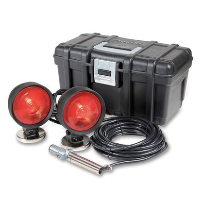 Rubber Tow Lights with Storage Box - Cable Included