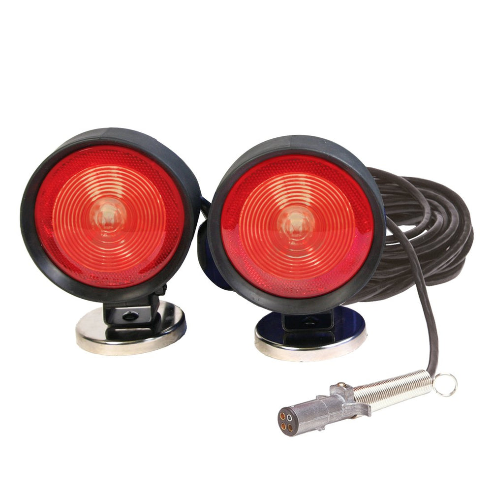 Rubber Tow Lights without Storage Box - Cable Included