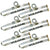 VULCAN Logistic Strap For E Track - Cam Buckle - 16 Foot - 6 Pack - Gray - 833 Pound Safe Working Load