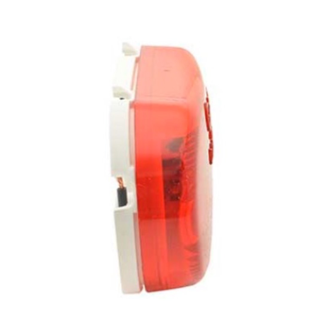 Clearance/Marker 2 Lamp Oval Incandescent - Smooth - Red
