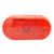 Clearance/Marker 2 Lamp Oval Incandescent - Smooth - Red