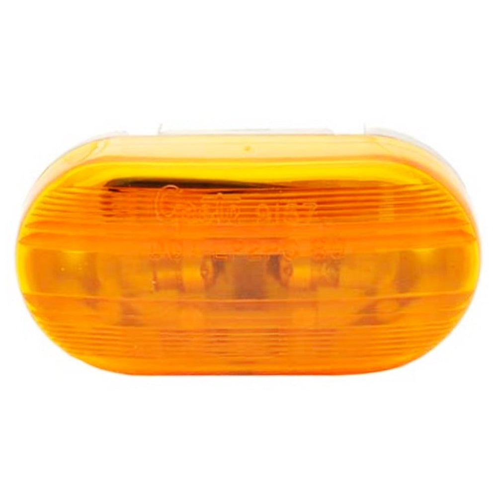 Clearance/Marker 2 Lamp Oval Incandescent - Smooth - Amber