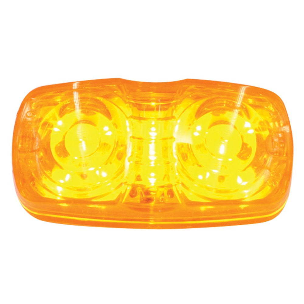 Grote Square 13 Diode LED Lamp - Amber
