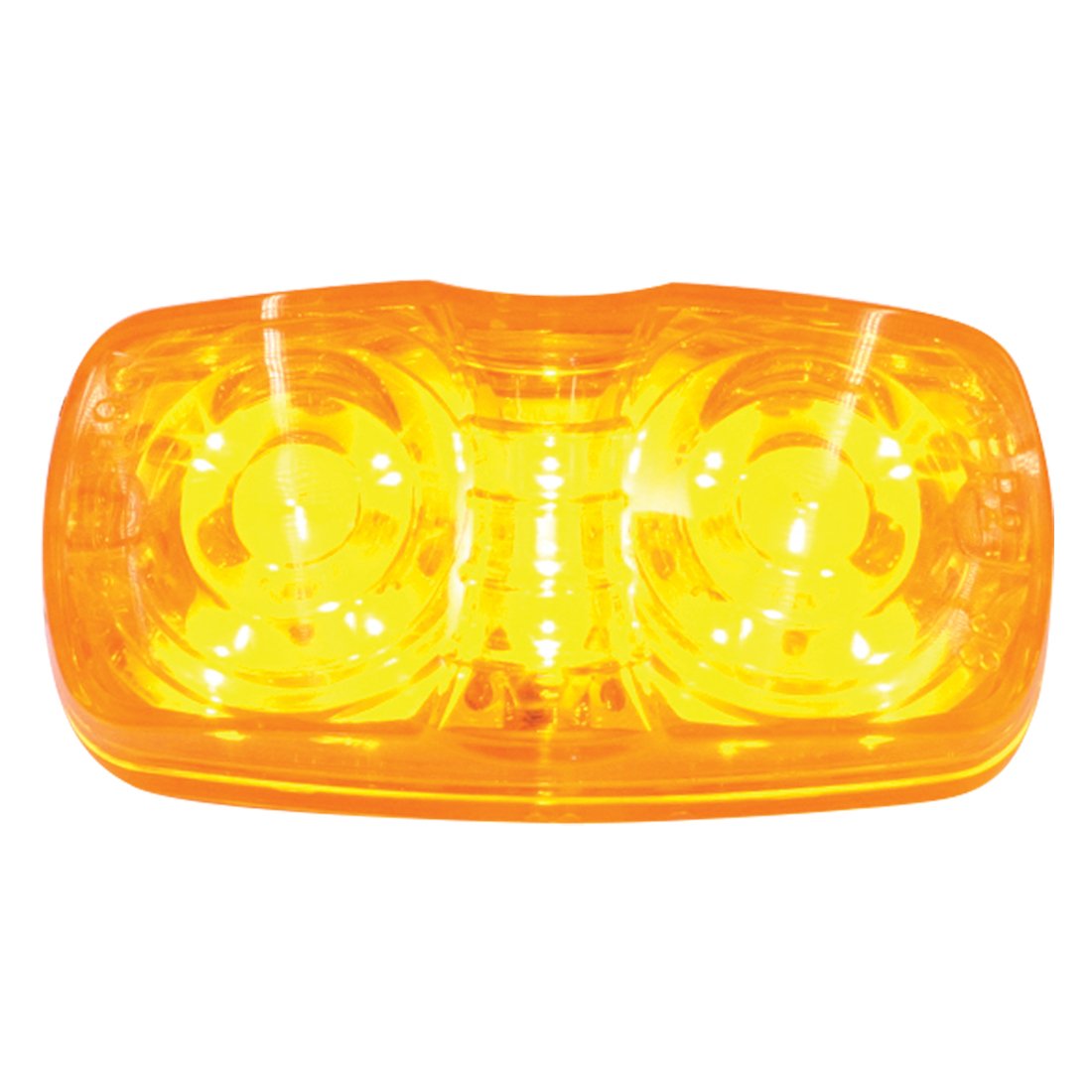Grote Square 13 Diode LED Lamp - Amber