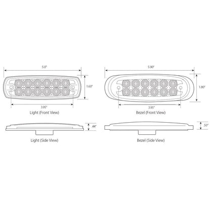 Marker Running Light Spyder LED Red
