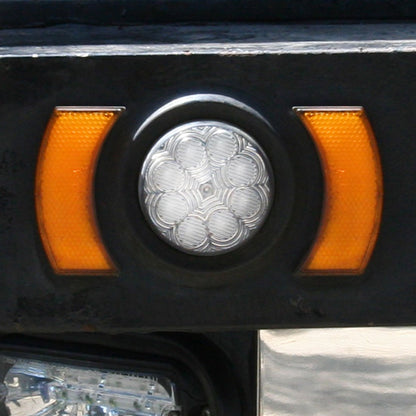 Amber Half Moon Reflector