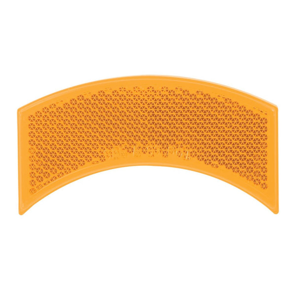 Amber Half Moon Reflector