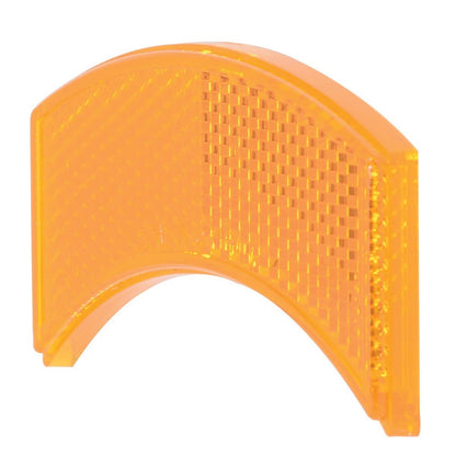 Amber Half Moon Reflector