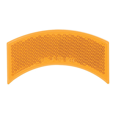 Amber Half Moon Reflector